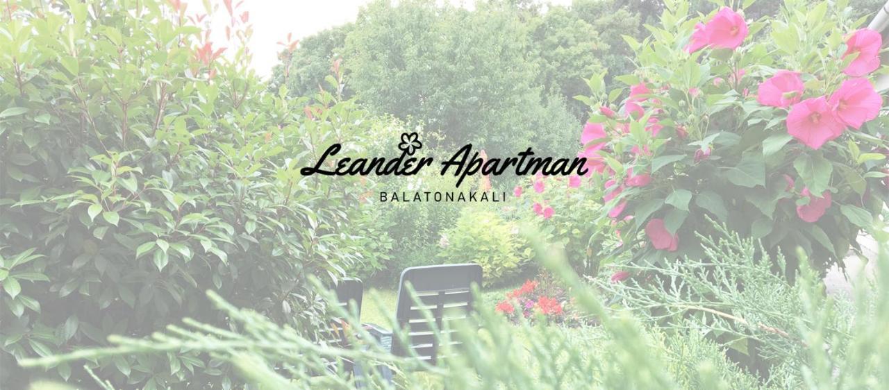 Leander Apartman Balatonakali Bagian luar foto